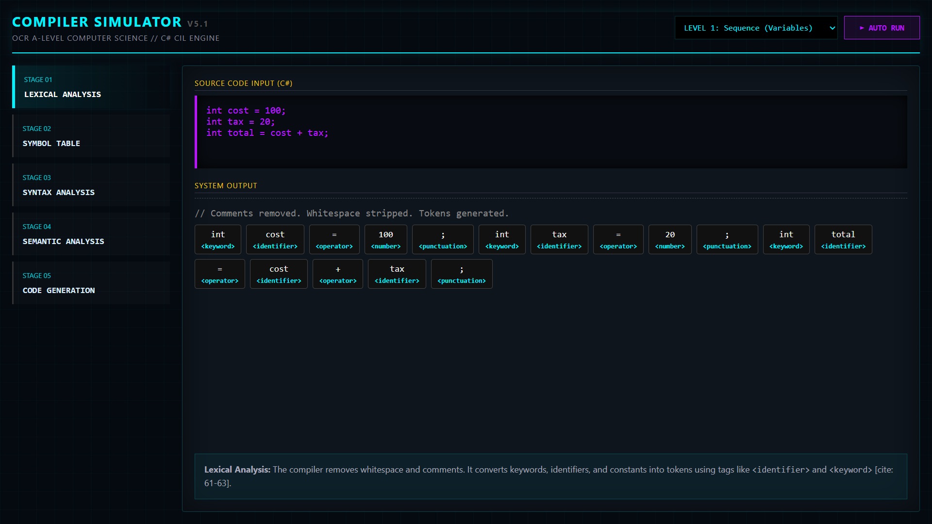 Compiler Lab: C# → CIL Pipeline thumbnail
